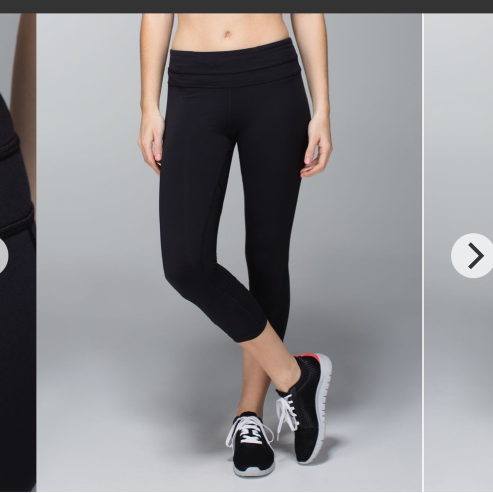 Size 12 lululemon crop leggings